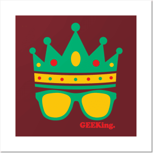 Triple Crown & Specs (Green, Gold, Red) Posters and Art